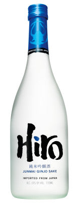 Hiro Sake Junmai Ginjo (blue)