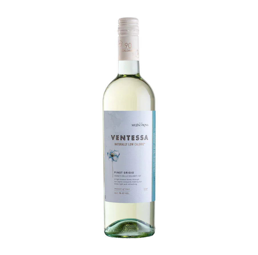 Mezzacorona Ventessa Pinot Grigio Naturally Low Calorie 2024