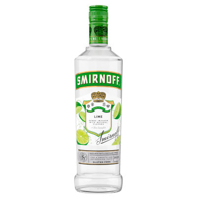 Smirnoff Lime Twist Vodka 750ml